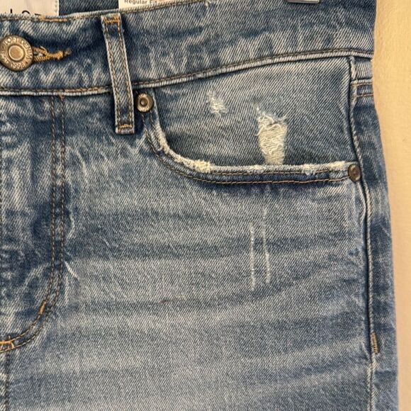 Loft The Skinny High Rise Bermuda Short - Picture 3 of 8